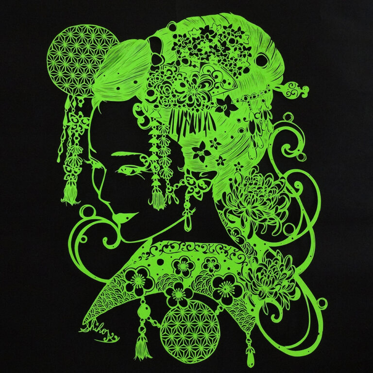 Hannari Arai paper art japan