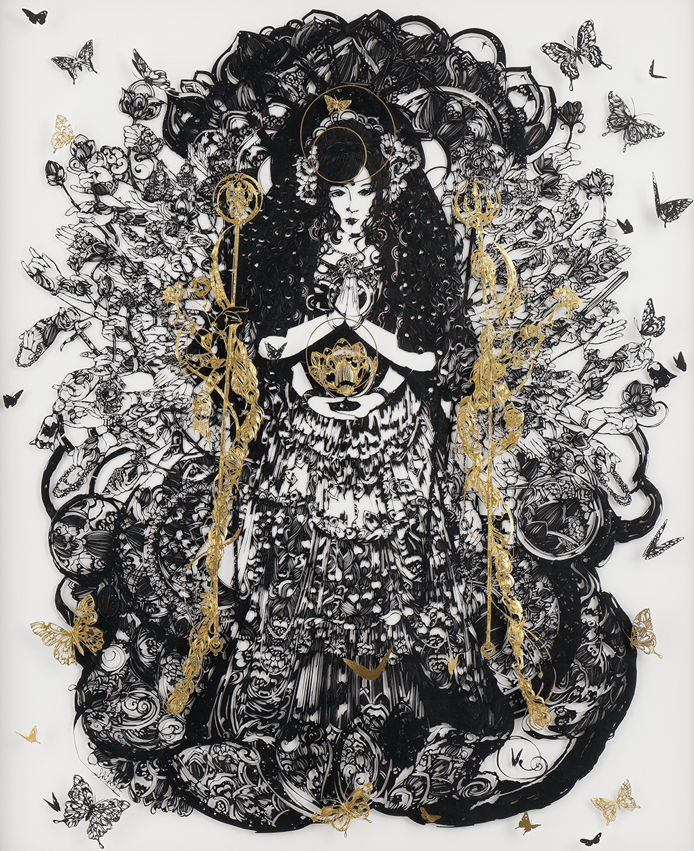 Reverent Supplication Arai paper art japan