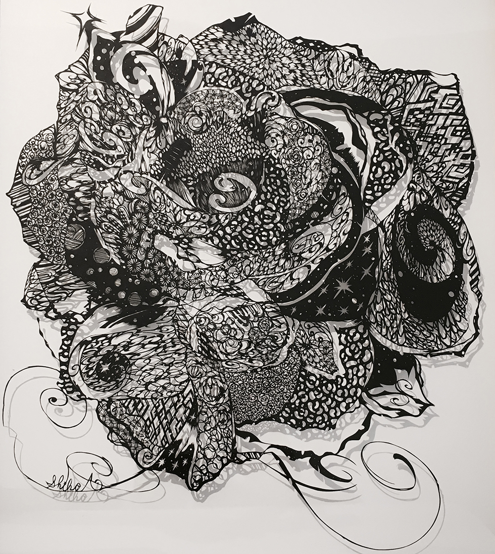 Rose - Arai paper art japan